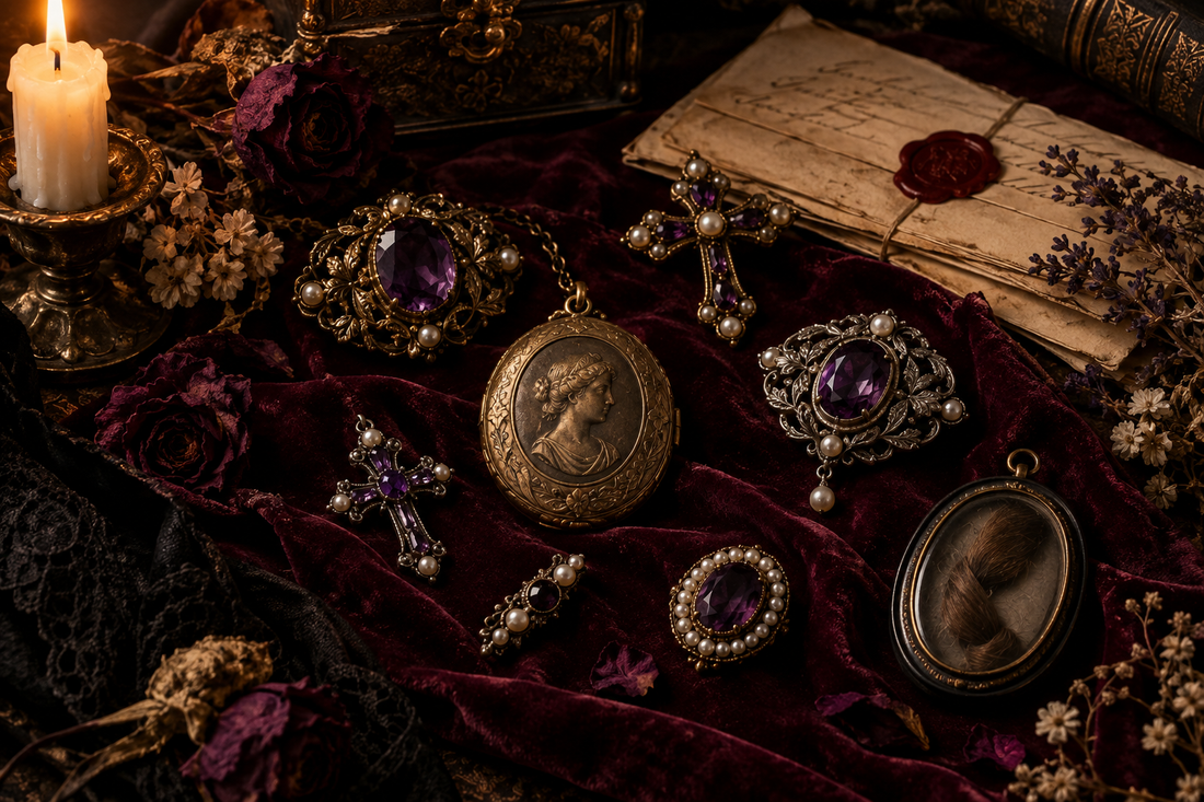 Victorian Jewelry From Mourning Brooches to Love Tokens